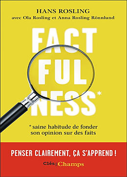 Broché Factfulness de Hans Rosling