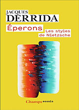 Broché Eperons : les styles de Nietzsche de Jacques Derrida