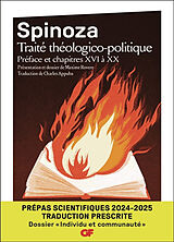 Broché Traité théologico-politique : préface et chapitres XVI à XX : prépas scientifiques 2024-2025, traduction prescrite, d... de Baruch Spinoza