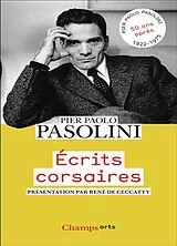 Broschiert Ecrits corsaires von Pier Paolo Pasolini