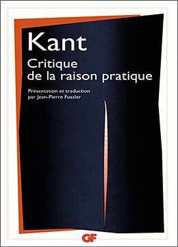 Broché Critique de la raison pratique de Emmanuel Kant