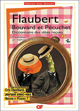Couverture cartonnée Bouvard et Pécuchet de Gustave Flaubert