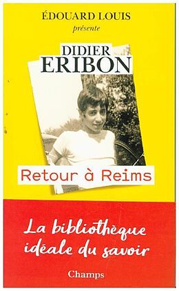 Couverture cartonnée Retour à Reims de Didier Eribon