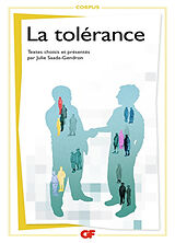 Broché La tolérance de Julie Saada