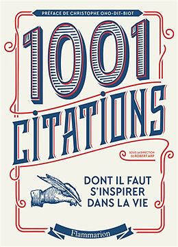 Broché Les 1.001 citations dont il faut s'inspirer dans la vie de 