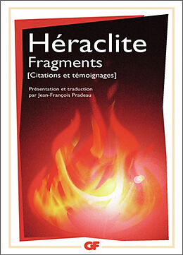 Broché Fragments : citations et témoignages de Héraclite