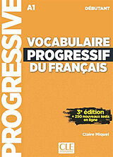 Broschiert Vocabulaire progressif du français, A1, débutant von Claire Miquel