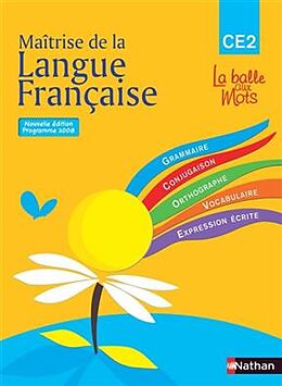 Broché Maîtrise de la langue française, CE2, cycle 3 de 