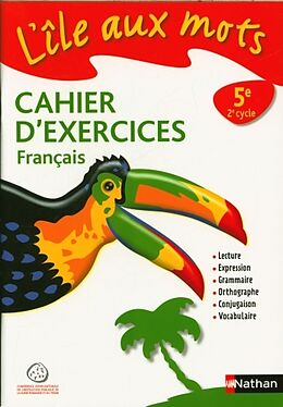 Broschiert L'île aux mots, cahier 5ème HarmoS von 