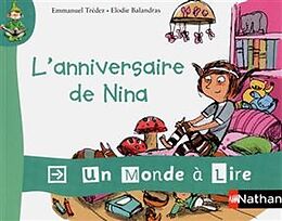 Broché L'anniversaire de Nina de Emmanuel; Balandras, Elodie Trédez