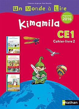 Broché Kimamila CE1 : cahier-livre : programme 2016. Vol. 2 de 