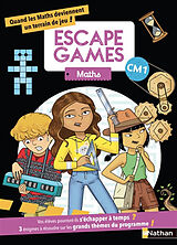 Broché Escape games maths CM1 de 