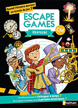 Broché Escape games histoire CM : guide pédagogique de Emma Botalla