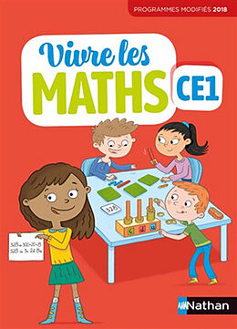 Broché Vivre les maths CE1 : fichier élève de 