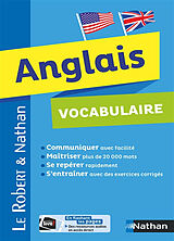 Broché Anglais : vocabulaire de 