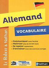 Broché Allemand : vocabulaire de 