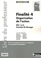 Broché Organisation de l Action Bts Finalite 4 Les Finalites Professeur 201 de 