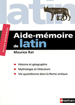 Broché Aide-mémoire de latin de Maurice Rat