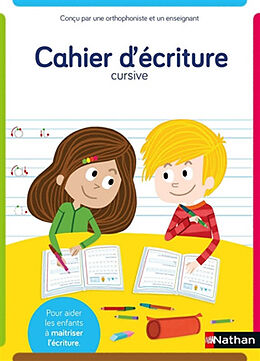 Broschiert Cahier d'écriture cursive : dyscool, apprentissage facilité : pour aider les enfants à maîtriser l'écriture von 