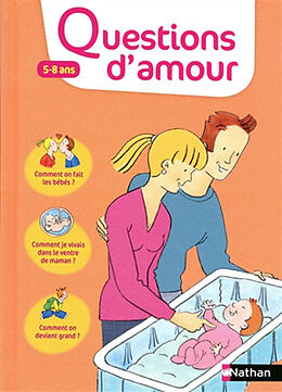 Broschiert Questions d'amour : 5-8 ans von Virginie; Rosy Dumont