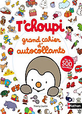 Broschiert T'choupi : grand cahier d'autocollants von Thierry Courtin