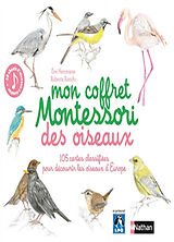 Broché Mon coffret Montessori des oiseaux : 105 cartes classifiées pour découvrir les oiseaux d'Europe de Eve; Rocchi, Roberta Herrmann