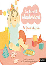 Broché Tout-petit Montessori : les formes à toucher de 