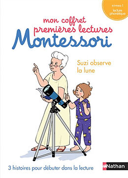 Broché Mon coffret premières lectures Montessori : Suzi observe la Lune : niveau 1, lecture phonétique de Chantal; Hofmann, Sabine Bouvý