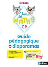 Broschiert Vivre les maths CP : guide pédagogique + diaporamas von 