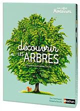 Broschiert Découvrir les arbres : mon coffret Montessori : 30 espèces, 128 cartes, 1 livret von Eve Herrmann