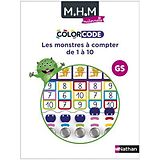 Broché Mhm - Maternelle et Colorcode Gs - Les Monstres a Compter de 1 a 10 de Laurence ; Pinel, Nicolas Le Corf