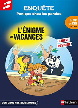 Broché Panique chez les pandas : du CP au CE1 de Claudine; Duquesne, Vincent Aubrun