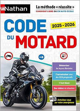 Broché Code du motard 2025-2026 : la méthode réussite : candidat libre ou en auto-école de Lemaire Thierry