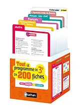 Broschiert Brevet : tout le programme de 3e en 200 fiches von 