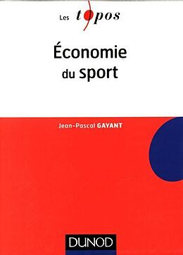 Broché Economie du sport de Jean-Pascal Gayant