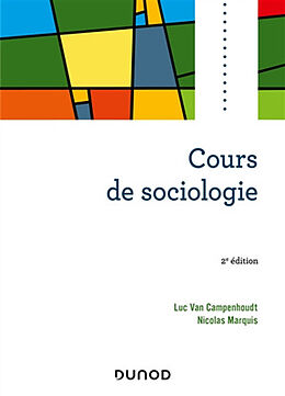 Broché Cours de sociologie de Luc; Marquis, Nicolas Van Campenhoudt