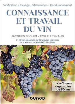 Broschiert Connaissance et travail du vin von Blouin+peynaud