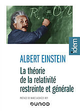 Broché La théorie de la relativité restreinte et générale. La relativité et le problème de l'espace de Albert Einstein