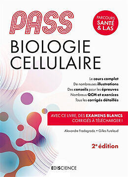 Broché Biologie cellulaire, Pass : parcours santé & L.AS de Alexandre; Furelaud, Gilles Fradagrada