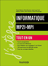 Broché Informatique MP2I, MPI : tout-en-un de 