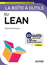 Broché La boîte à outils du lean : 63 outils clés en main + 10 vidéos d'approfondissement de Radu Demetrescoux