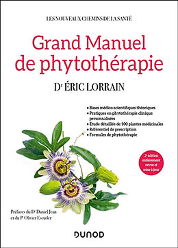 Broschiert Grand manuel de phytothérapie von Lorrain