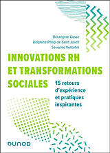Broché Innovations RH et transformations sociales : 15 retours d'expérience et pratiques inspirantes de Ventolini et al