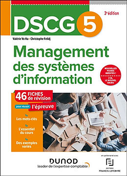 Broché DSCG 5, management des systèmes d'information : 46 fiches de révision pour réussir l'épreuve de Valérie; Felidj, Christophe Vo Ha