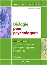Broschiert Biologie pour psychologues von Daniel Boujard