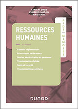 Broché Ressources humaines de Caroline; Baudoin, Emmanuel; Berthet, S. Diard