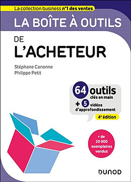 Broschiert La boîte à outils de l'acheteur : 64 outils clés en main + 5 vidéos d'approfondissement von Stéphane; Petit, Philippe Canonne