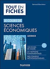 Broschiert Sciences économiques : tout en fiches von Bertrand Blancheton