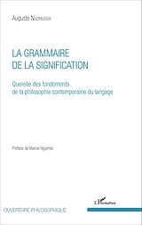 eBook (pdf) La Grammaire de la signification de Nsonsissa Auguste Nsonsissa
