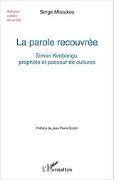 eBook (pdf) La parole recouvrée de Mboukou Serge Mboukou